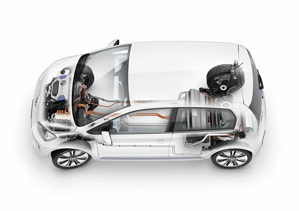 Une étude de petite citadine hybride diesel rechargeable Volkswagen économe en carburant