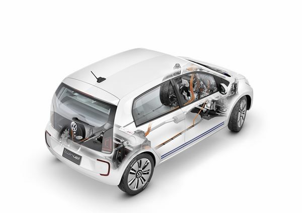 Une étude de petite citadine hybride diesel rechargeable Volkswagen économe en carburant