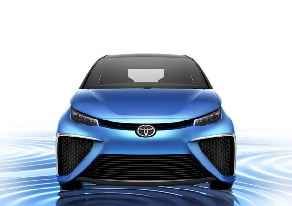 Le concept Toyota FCV anticipe le véhicule à pile à combustible de Toyota
