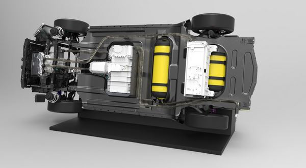 Le concept Toyota FCV anticipe le véhicule à pile à combustible de Toyota