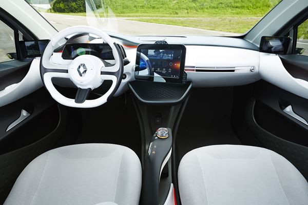 Le concept ultra-basse consommation Renault Eolab affiche une valeur de 1l/100 km