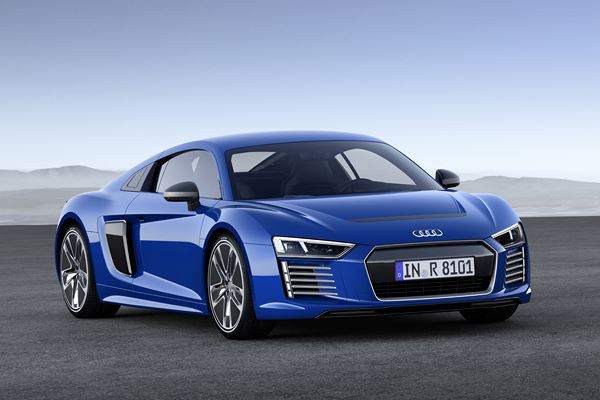 L'Audi R8 e-tron électrique revendique une autonomie de 450 km