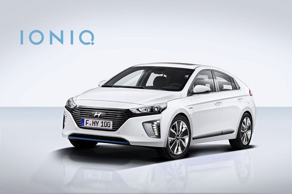 La Hyundai Ioniq Hybride en approche