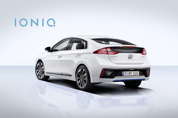 La Hyundai Ioniq Hybride en approche