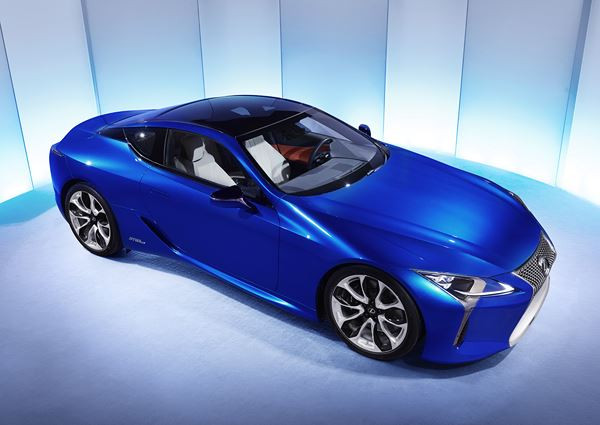 Le Lexus LC 500h embarque un système hybride multi-étage de nouvelle génération