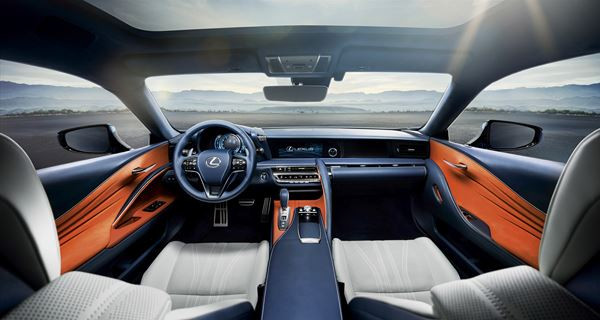 Le Lexus LC 500h embarque un système hybride multi-étage de nouvelle génération