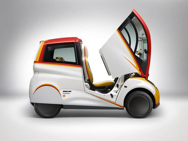 Le concept-car Shell parcourt 38 km avec 1 litre d'essence à 70 km/h