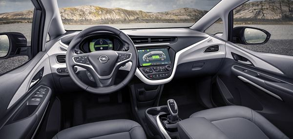 L’Opel Ampera-e électrique développe un couple de 360 Nm