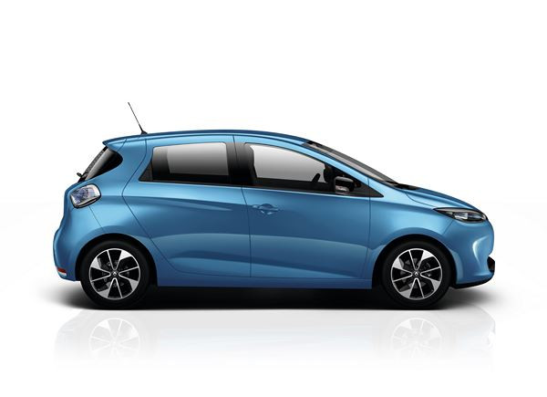 La Renault Zoe à batterie Z.E. 40 affiche une autonomie de 400 km