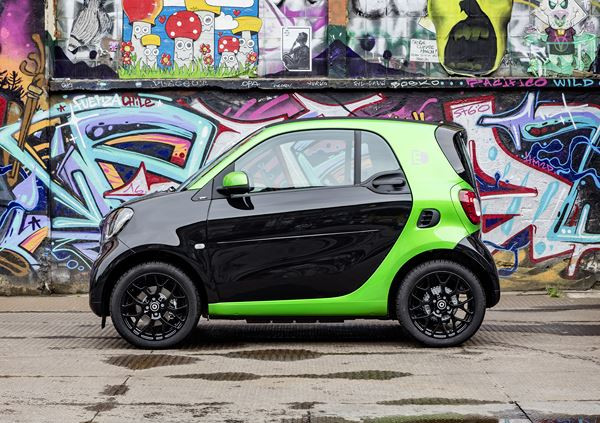 La smart fortwo passe à l'électrique