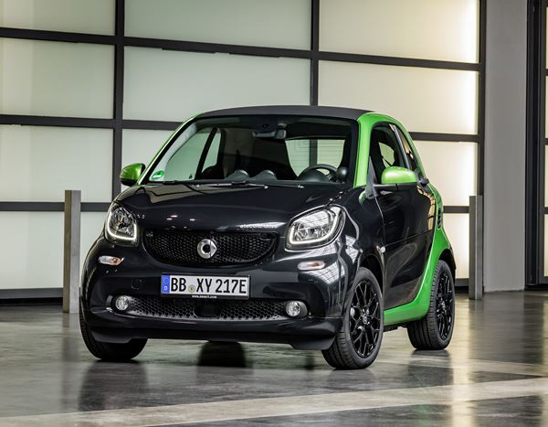 La smart fortwo passe à l'électrique