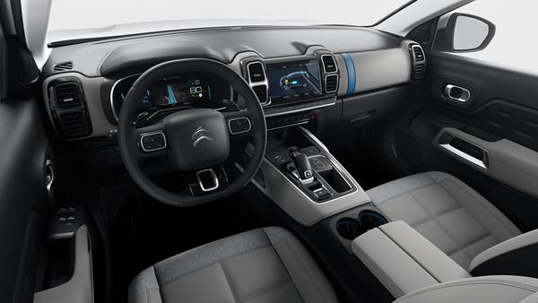 Le Citroën C5 Aircross Hybrid Concept peut parcourir 50 km en mode électrique