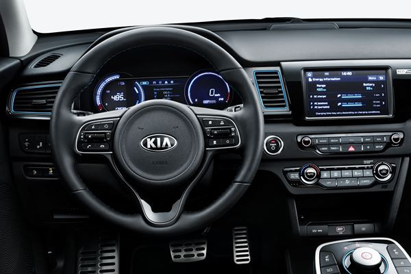 Le Kia e-Niro électrique 64 kWh affiche une autonomie homologuée WLTP de 485 kilomètres