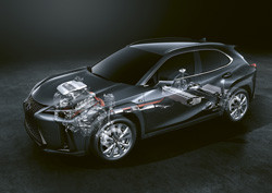 Le Lexus UX 250h reçoit une nouvelle génération du Lexus Hybrid Drive