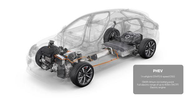 La Seat Leon hybride rechargeable dispose d'une autonomie électrique de 60 km