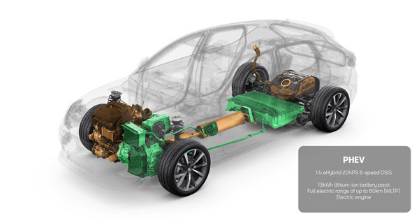 La Seat Leon hybride rechargeable dispose d'une autonomie électrique de 60 km