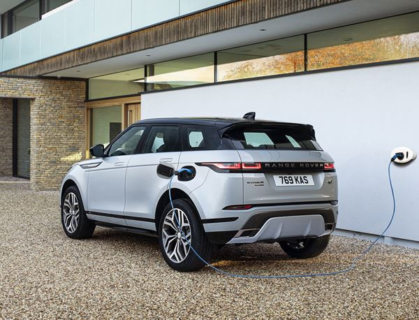 Le Range Rover Evoque rechargeable affiche une autonomie électrique de 66 km
