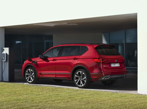 La Seat Tarraco hybride rechargeable offre une autonomie électrique de 49 km