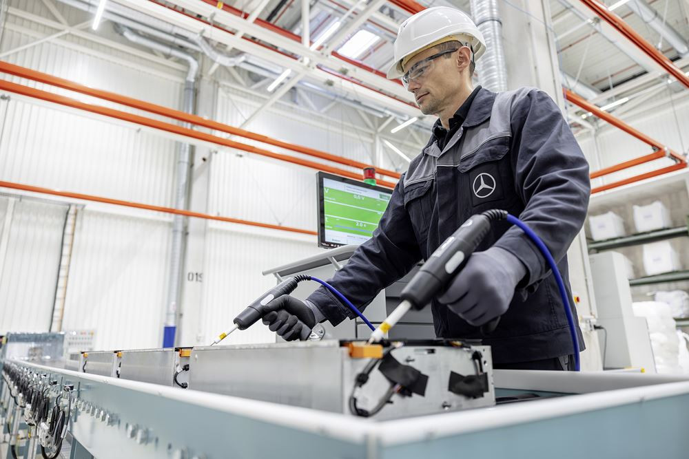 L'usine de recyclage Mercedes-Benz de Kuppenheim permet de boucler le cycle des batteries