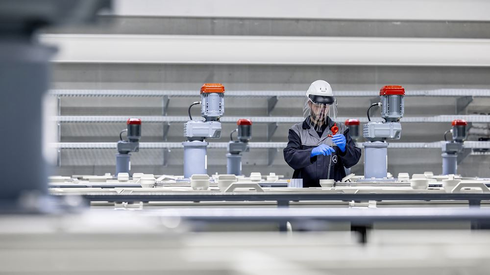 L'usine de recyclage Mercedes-Benz de Kuppenheim permet de boucler le cycle des batteries