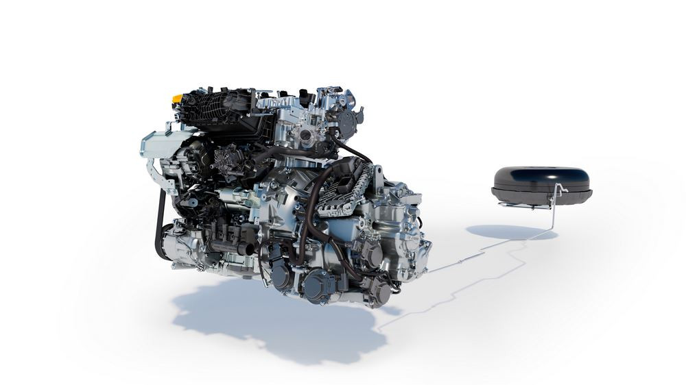Le Renault Symbioz bicarburation essence / GPL Eco-G 120 ch affiche 116 g de CO2 au km