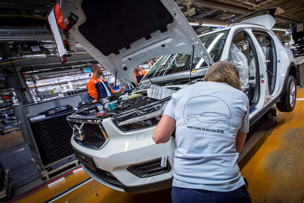 L'usine Volvo de Gand est devenue une plateforme d'exportation mondiale