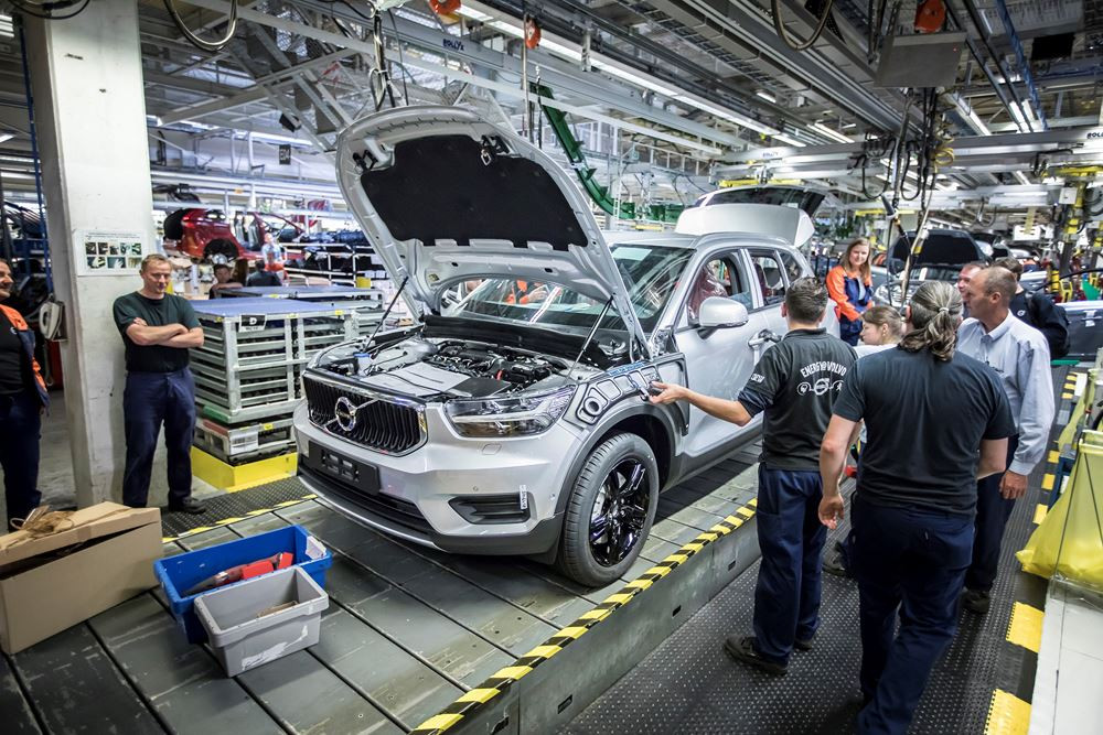 L'usine Volvo de Gand est devenue une plateforme d'exportation mondiale