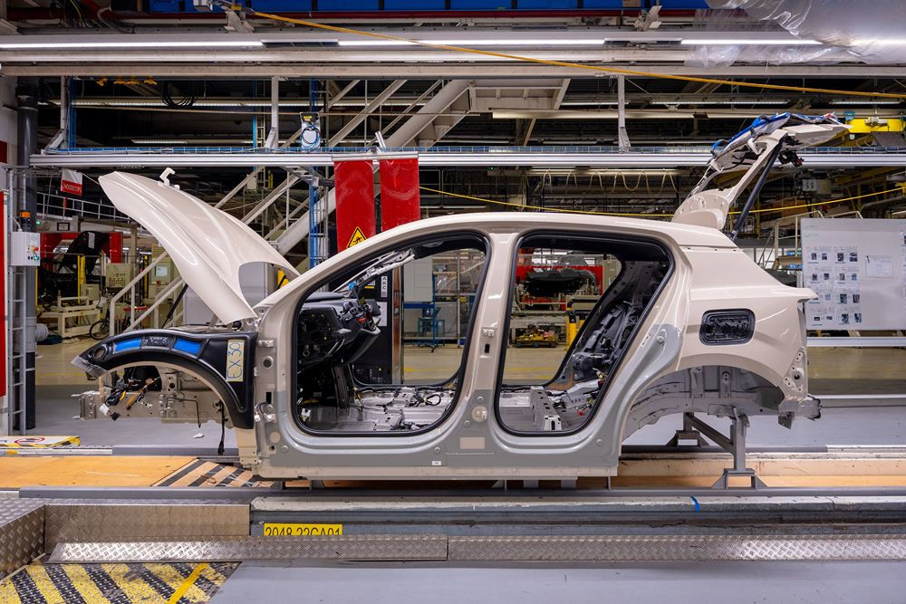 L'usine Volvo de Gand assure la production du SUV EX30 électrique