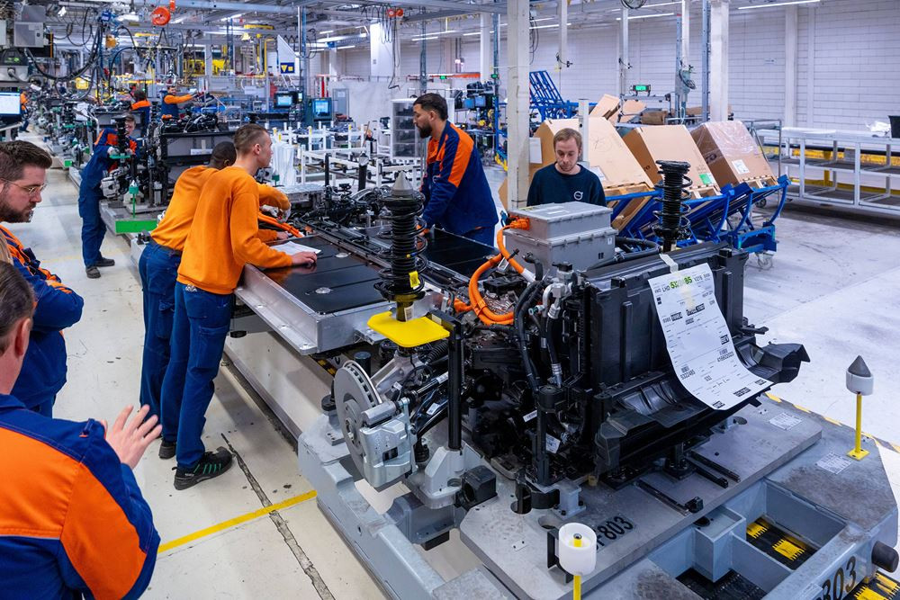 L'usine Volvo de Gand assure la production du SUV EX30 électrique