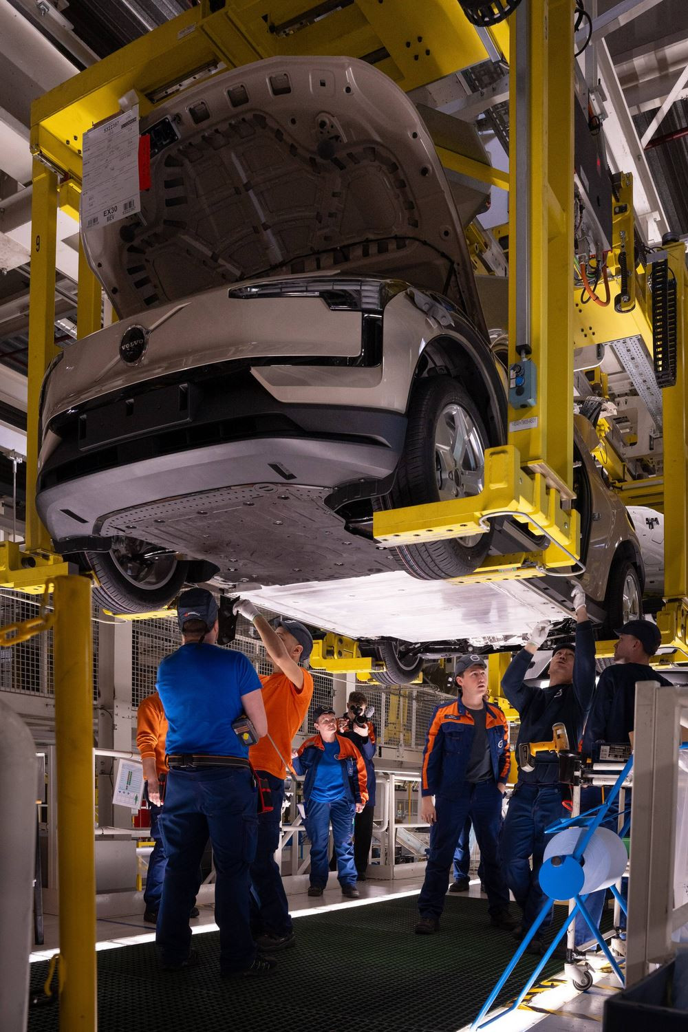 L'usine Volvo de Gand assure la production du SUV EX30 électrique