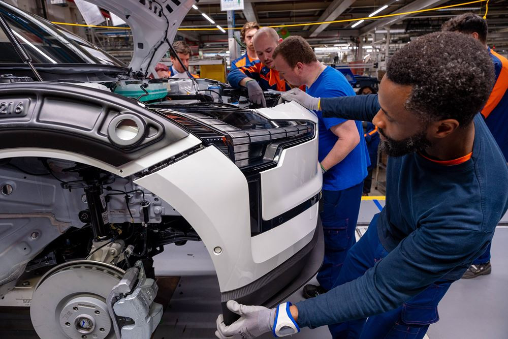 L'usine Volvo de Gand assure la production du SUV EX30 électrique