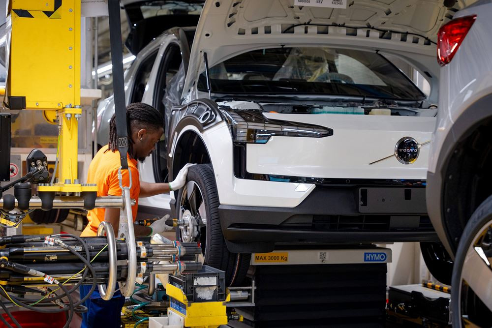 L'usine Volvo de Gand assure la production du SUV EX30 électrique