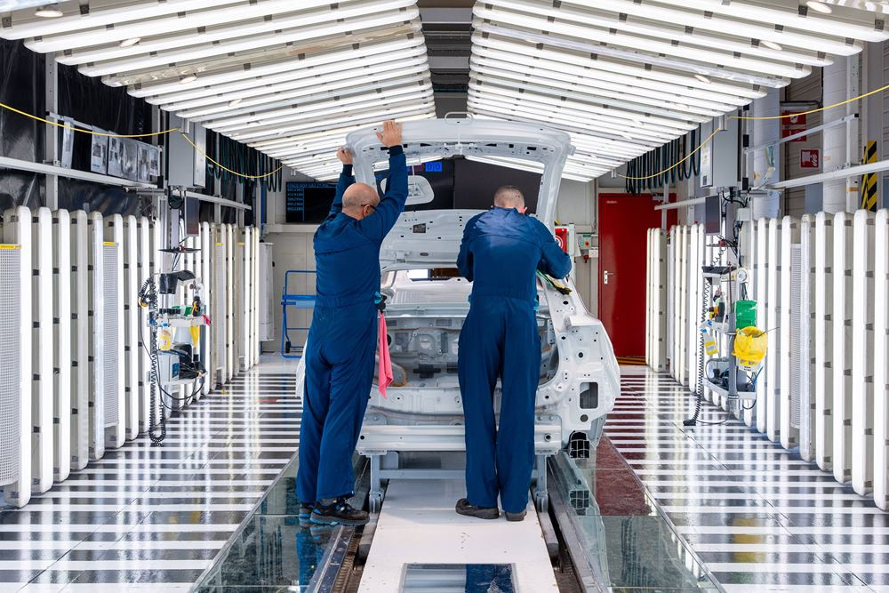 L'usine Volvo de Gand assure la production du SUV EX30 électrique