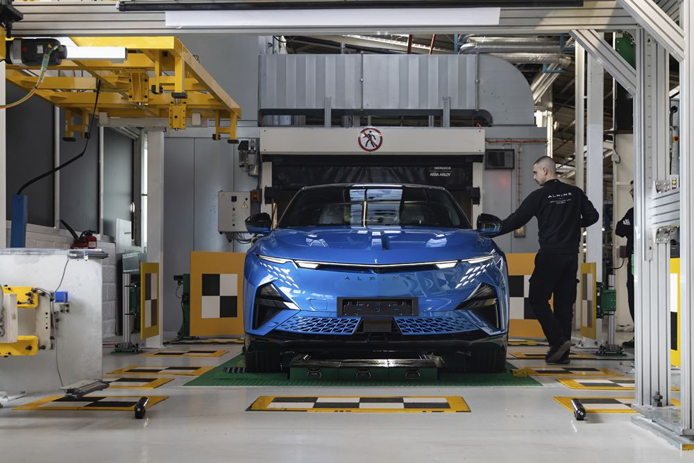 L'usine historique d'Alpine de Dieppe assure la fabrication de l'A390 électrique