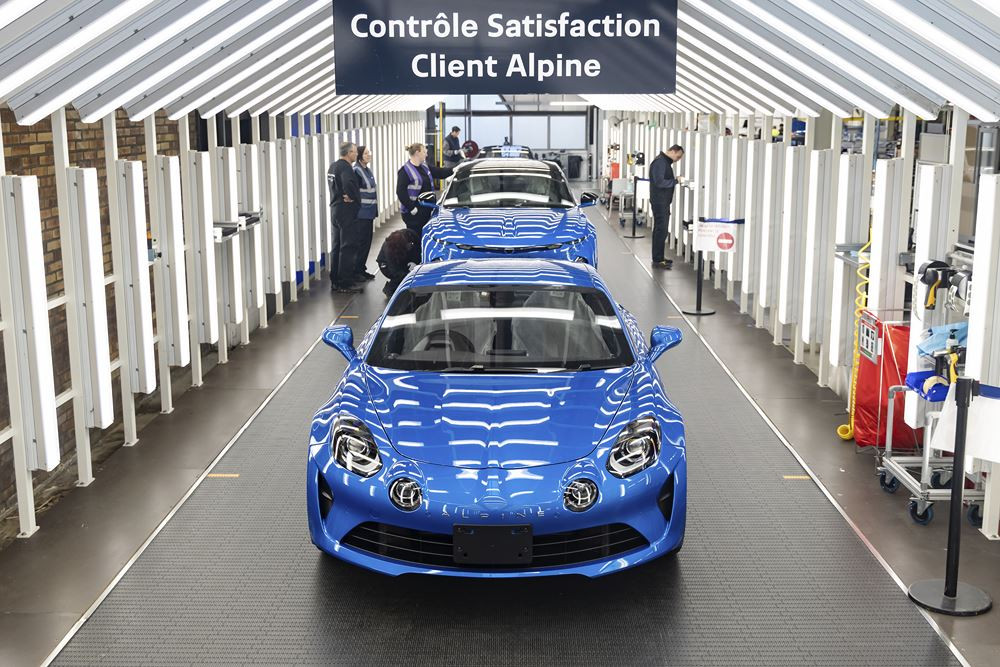 L'usine historique d'Alpine de Dieppe assure la fabrication de l'A390 électrique