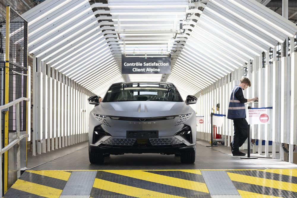 L'usine historique d'Alpine de Dieppe assure la fabrication de l'A390 électrique