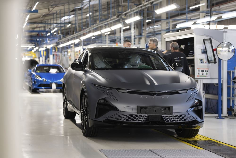 L'usine historique d'Alpine de Dieppe assure la fabrication de l'A390 électrique