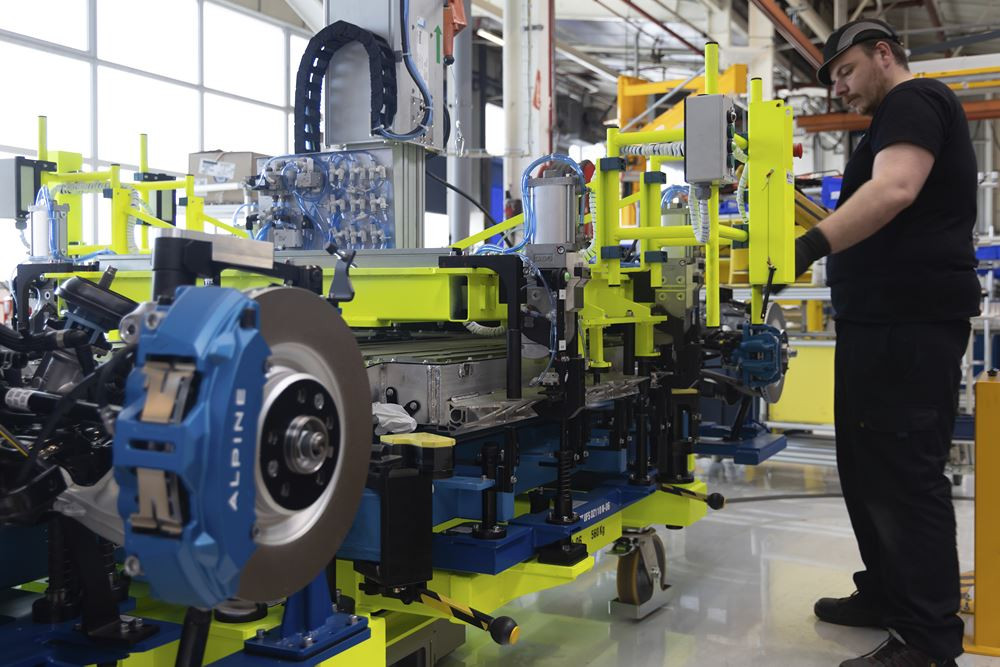 L'usine historique d'Alpine de Dieppe assure la fabrication de l'A390 électrique