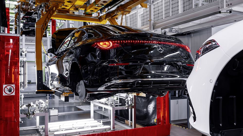 L'usine Mercedes-Benz de Rastatt assure la production du CLA de nouvelle génération