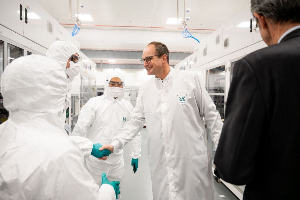 La gigafactory de cellules de batteries lithium-ion de Verkor à Bourbourg produit les cellules de l'Alpine A390