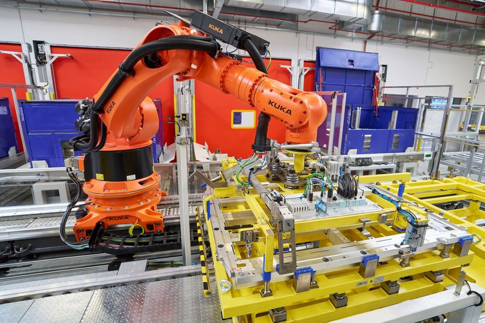 La ligne d'assemblage de batteries Skoda de Mlada Boleslav peut produire 1 100 systèmes de batteries "cell-to-pack" par jour