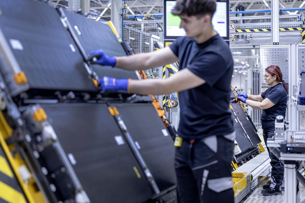 L'usine Mercedes-Benz de Kecskemet en Hongrie réalise la production de la Classe C électrique