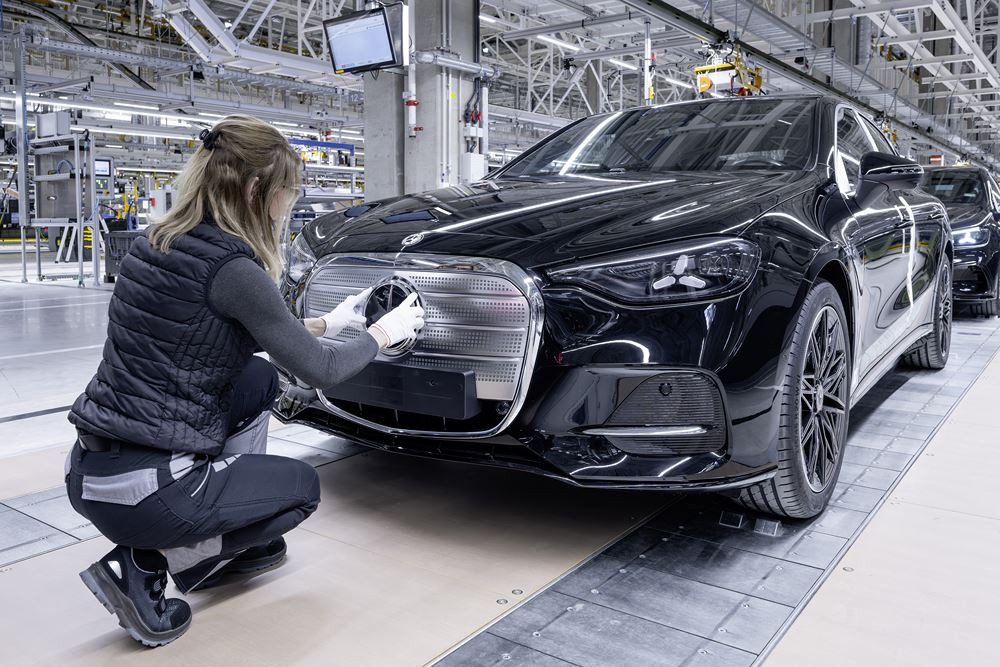 L'usine Mercedes-Benz de Kecskemet en Hongrie réalise la production de la Classe C électrique