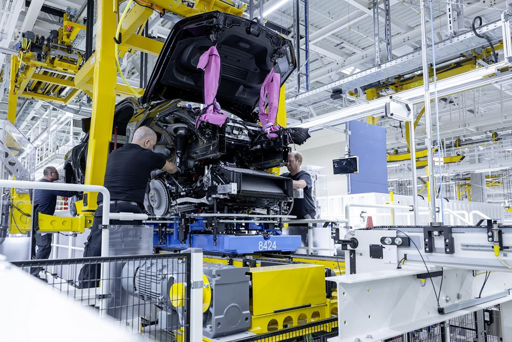 L'usine Mercedes-Benz de Kecskemet en Hongrie réalise la production de la Classe C électrique