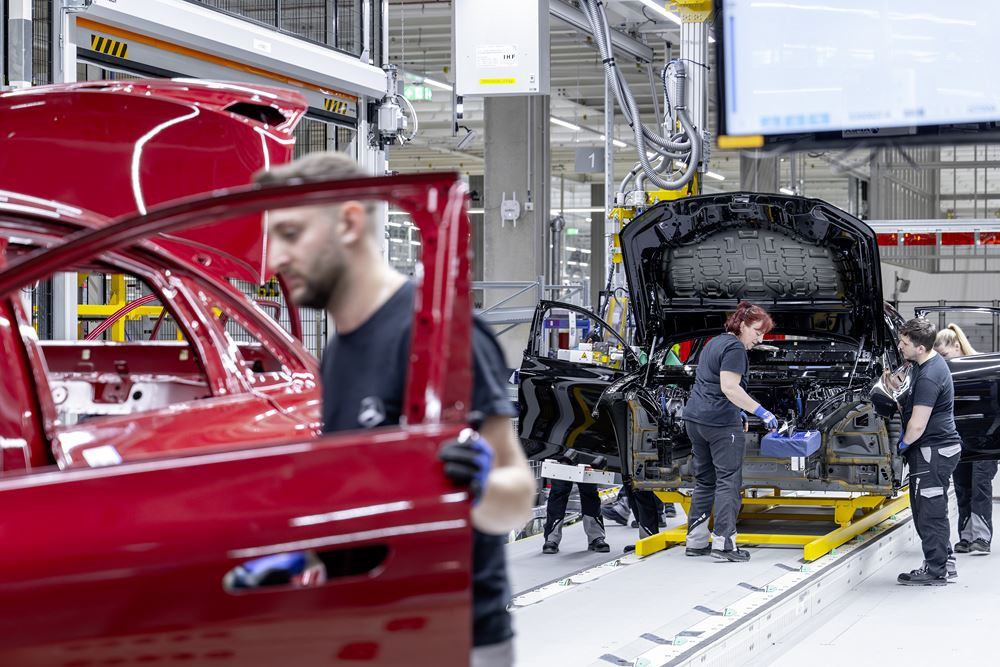 L'usine Mercedes-Benz de Kecskemet en Hongrie réalise la production de la Classe C électrique