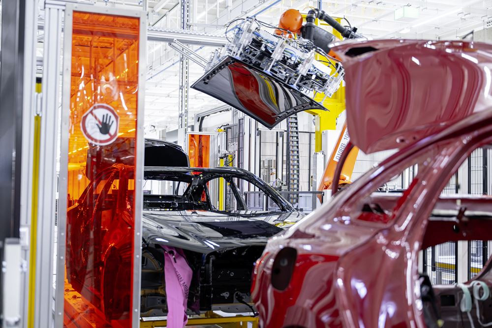 L'usine Mercedes-Benz de Kecskemet en Hongrie réalise la production de la Classe C électrique