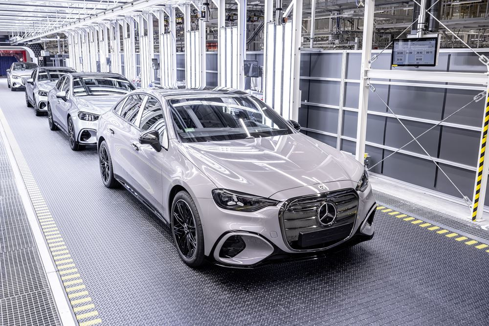 L'usine Mercedes-Benz de Kecskemet en Hongrie réalise la production de la Classe C électrique