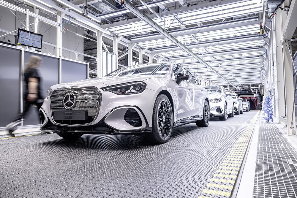 L'usine Mercedes-Benz de Kecskemet en Hongrie réalise la production de la Classe C électrique