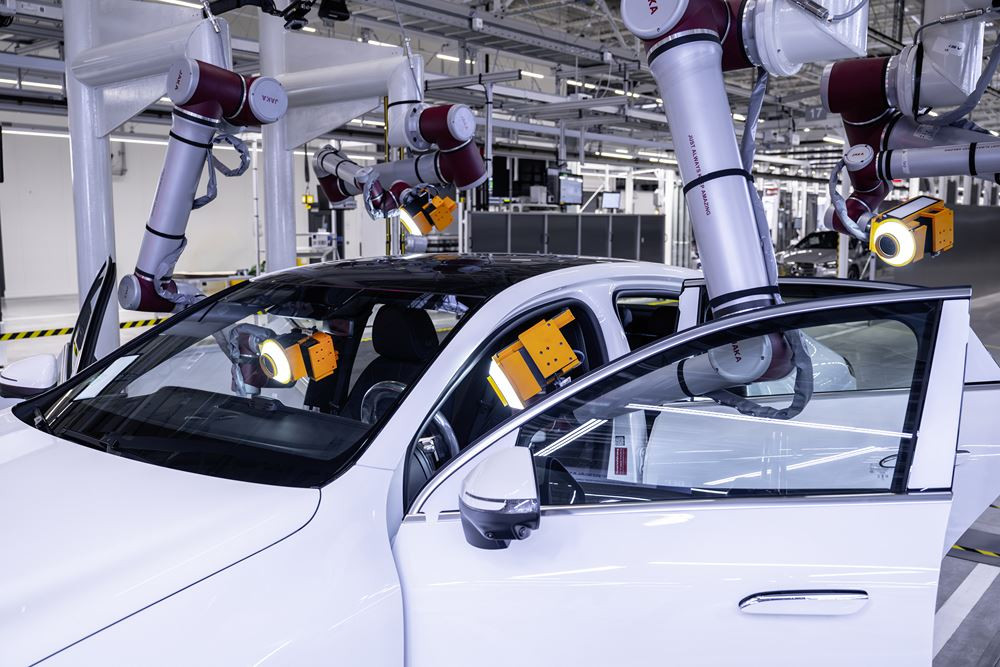L'usine Mercedes-Benz de Kecskemet en Hongrie réalise la production de la Classe C électrique