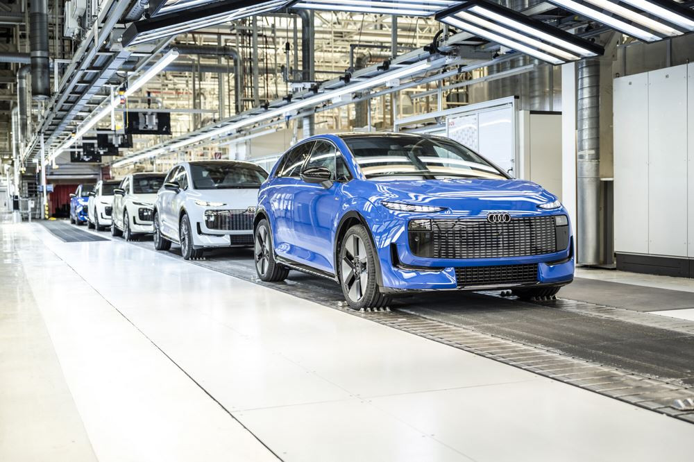 Le site Audi d'Ingolstadt assure la production de l'A2 e-tron électrique